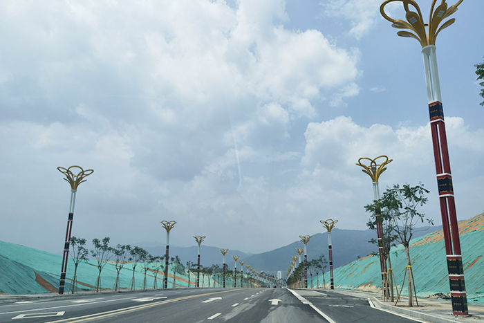 Gare de chemin de fer à grande vitesse