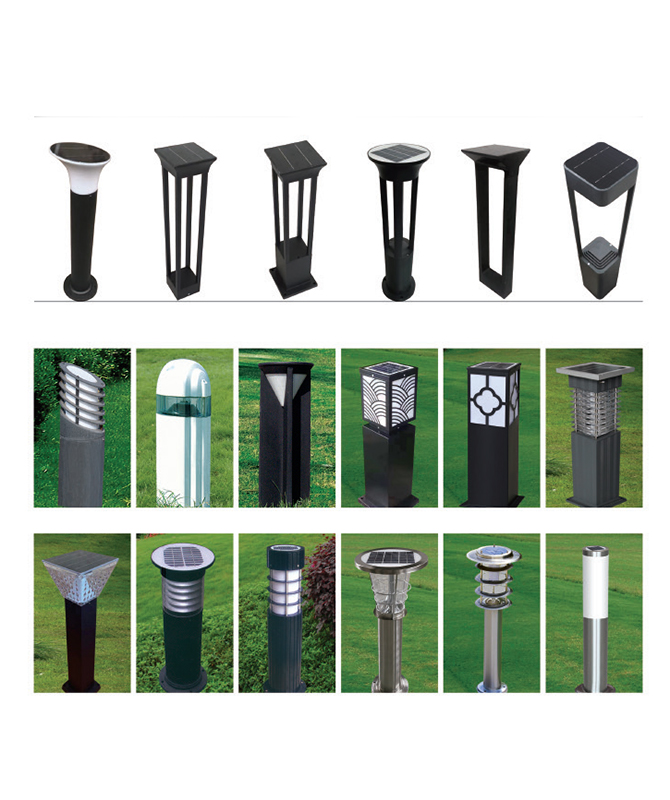 CPD-059 ~ CPD-076 Lumière de la pelouse solaire