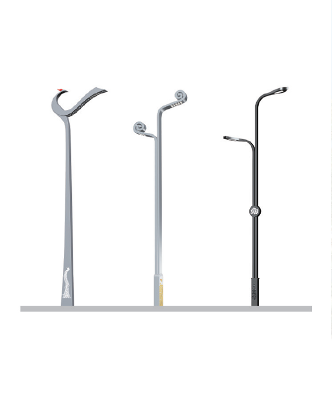 DL-LED-021 / DL-LED-022 / DL-LED-023 Réverbères à LED haute puissance