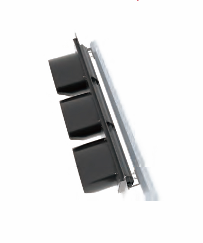 Installation horizontale: installation de cerceau Feux de circulation à LED